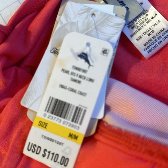 NWT TOMMY BAHAMA Tankini Top - Picture 4 of 8